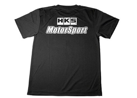 HKS T-SHIRT MOTOR SPORT BLACK S - 51007-AK245