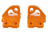 Ford Racing 2021+ Bronco Front Bumper Tow Hooks - Orange (Pair) - M-18954-BO