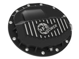 aFe Power Pro Series Front Diff Cover Black Machined & Gear Oil 13-18 Dodge Ram 2500/3500 - 46-70402-WL
