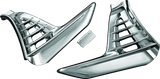 Kuryakyn Louvered Battery Box Cover 01-10 GL1800 Chrome - 3913