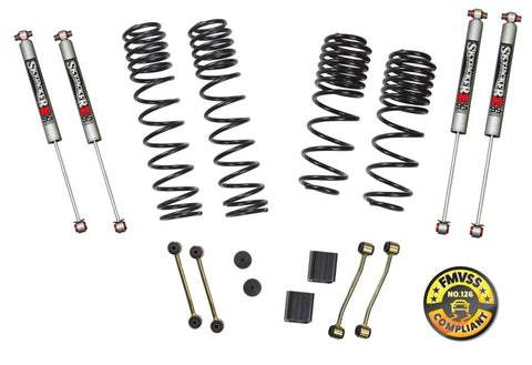 Skyjacker 2018 Jeep Wrangler JL 4 Door 4WD (Non-Rubicon) Long Travel 2 Stage 2in-2.5in Coil System - JL25BPMLT