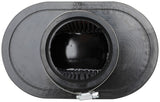 K&N Universal Clamp-On Air Filter 3.5in Flg ID x 8.5x5.25in B OD x 6.25x4in T OD x 5.5in H - RU-5040