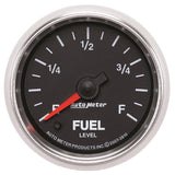 Autometer GS 2 1/16in. 0-280 Ohms Fuel Level Gauge - Stepper Motor - 3810