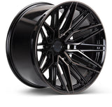 Vossen HF6-4 24x10 / 6x139.7 / ET25 / Deep Face / 106.1 - Tinted Gloss Black Wheel - HF64-4G43