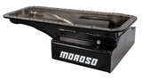Moroso Ford 352-428 FE (w/Front Sump) Kicked Out Road Race Baffled 8qt 6in Steel Oil Pan - 20608