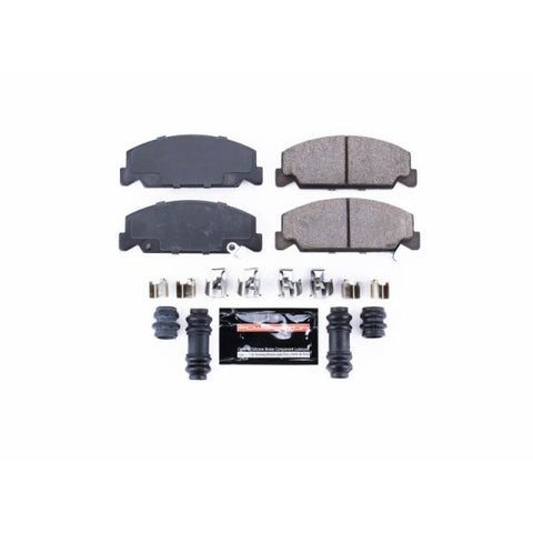 Power Stop 90-00 Honda Civic Front Z23 Evolution Sport Brake Pads w/Hardware - Z23-273