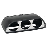 Autometer 08-11 Dodge Challenger Black Triple Dash Pod - 5287