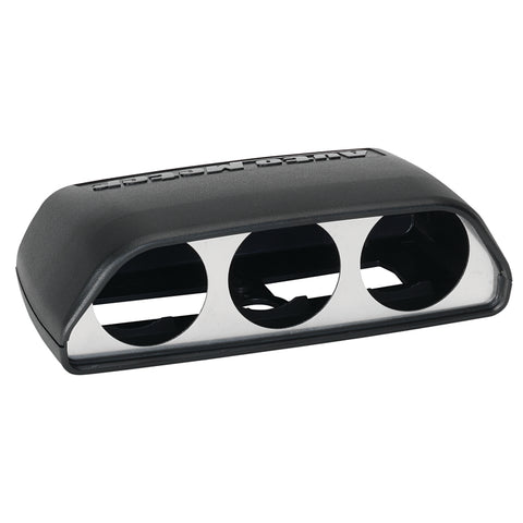 Autometer 08-11 Dodge Challenger Black Triple Dash Pod - 5287