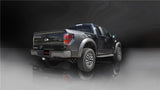 Corsa 2011-2014 Ford F-150 Raptor 6.2L V8 145in Wheelbase Black Xtreme Cat-Back Exhaust - 14760BLK
