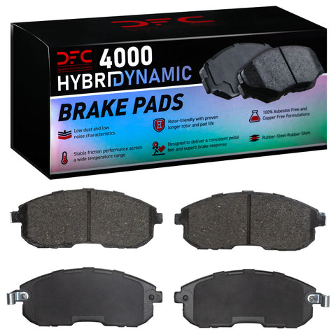 DFC 02-19 Suzuki Sx4 Crossover Front 4000 Hybridynamic Brake Pads - 4000-0815-10