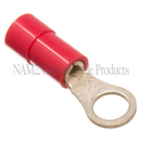 NAMZ PVC Ring Terminals No. 8 / 22-18g (25 Pack) - NIS-19070-0044