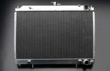 GReddy 89-94 Nissan Skyline GT-R TW-R Aluminum Radiator w/ 50mm Thick Core - 12023802