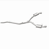 MagnaFlow 18-19 Audi A5 Dual Exit Polished Stainless CatBack Exhaust - 3in Main Piping Diameter - 19390