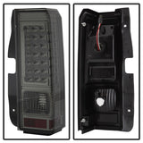 xTune Hummer H3 06-09 ( Non H3T ) LED Tail Lights Smoke ALT-ON-HH306-LED-SM - 5013064