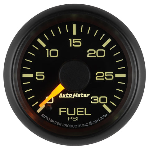 Autometer Factory Match Chevy 2-1/16in FSE 0-30 PSI Fuel Pressure Gauge - 8360