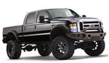 Bushwacker 08-10 Ford F-250 Super Duty Cutout Style Flares 2pc - Black - 20047-02