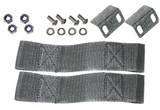 Fishbone Offroad 97-06 Jeep Wrangler TJ Front Tube Doors - Black Textured Powdercoat Steel - FB24077