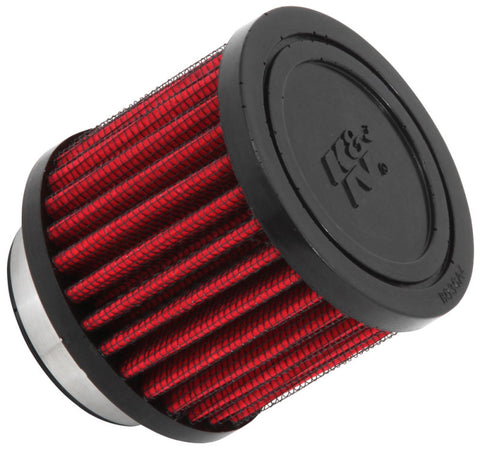 K&N 1.75 inch Vent 3 inch D 2.5 inch H Air Filter - Rubber Top - 62-1470