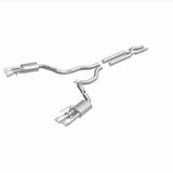 MagnaFlow SYS Cat-Back 2018 Ford Mustang GT 5.0L Competition Dual Exit Polished 4in Tips - 19368