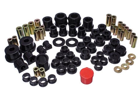 Energy Suspension 06-14 Mazda Miata Black Master Bushing Set - 11.18104G