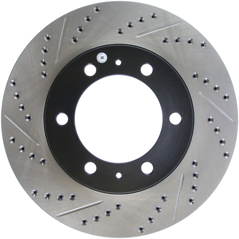 StopTech 07-08 Toyota FJ Cruiser / 05-08 Tacoma (6 lug) / 03-08 4 Runner (319mm disc) SportStop Slo - 127.44129R