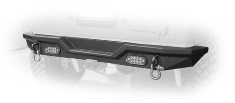 DV8 Offroad 2018+ Jeep Wrangler JL Rear Bumper w/ LED Lights - RBJL-03