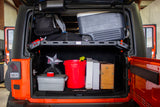 Fishbone Offroad 07-18 Jeep Wrangler JK 4 Door Fishbone Offroad Interior Storage Rack - FB25116