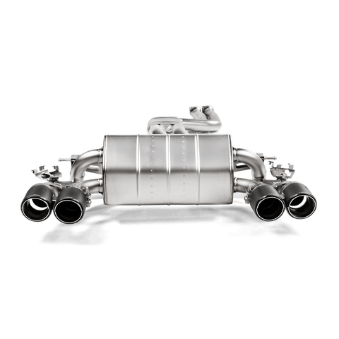 Akrapovic 2018+ BMW M2 Competition/M2 CS (F87N) Slip-On Line (Titanium) w/Carbon Fiber Tips - S-BM/T/3H