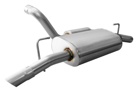 Corsa 18+ Jeep Wrangler JL 2.5in Dual Rear Turn Down Exit Touring Axle-Back Exhaust - 21015
