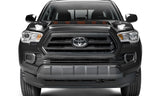 AVS 20-23 Toyota Tacoma Aeroskin LightShield Pro Color-Match Hood Protector - Midnight Black Metal - 953079-218-B
