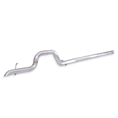 Stainless Works 2018+ Jeep Wrangler JL 304SS Factory Connect 2.5in Cat Back Dump Exhaust System - JPJLUCBD