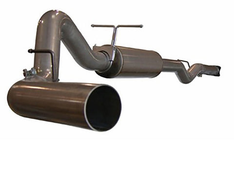 aFe LARGE Bore HD Exhausts Cat-Back SS-409 EXH CB GM Diesel Trucks 06-07 V8-6.6L (td) LLY/LBZ - 49-14002