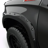 EGR 19-22 Chevrolet Silverado 1500 Traditional Bolt-On Look Fender Flares Black Set Of 4 - 791694-GBA