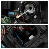 Spyder Lexus GS 300 / 350 / 450 06-11 Headlights - HID Model Only - Black PRO-YD-LG06-HID-DRL-BK - 5082800