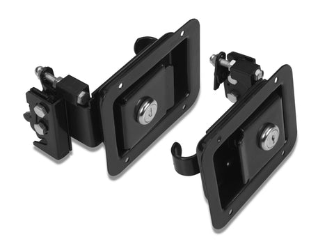 Bestop 87-95 Jeep Wrangler YJ Door Handle Latches (Black) - 51251-01