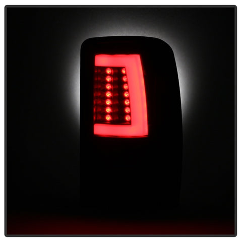 Spyder 00-06 GMC Yukon/Yukon XL V2 Light Bar LED Tail Lights - Black (ALT-YD-CD00V2-LBLED-BK) - 5084149
