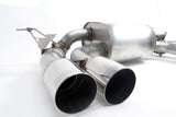 Dinan 15-20 BMW M3/M4 (F80/F82/F83) Free Flow Axleback Exhaust System - Polished Tips - D660-0050