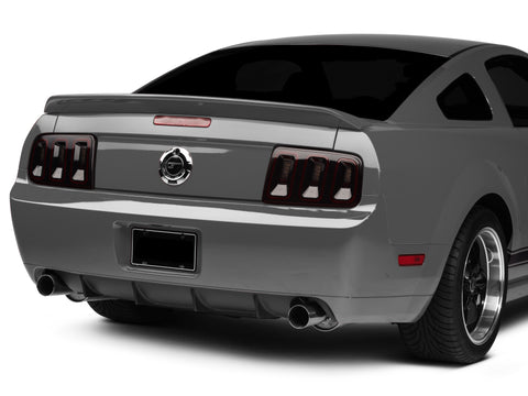 Raxiom 05-09 Ford Mustang Gen5 Tail Lights- Black Housing (Smoked Lens) - 49169