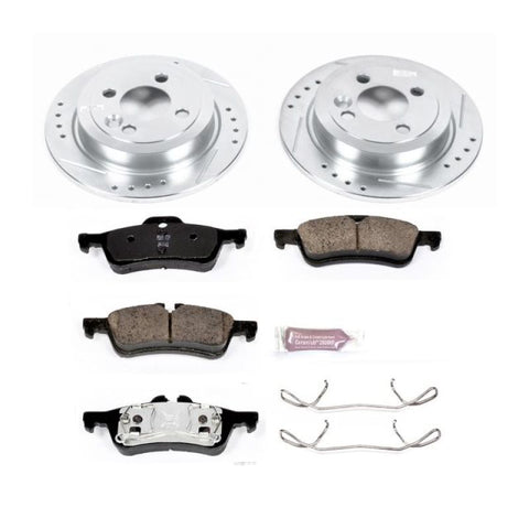 Power Stop 07-08 Mini Cooper Rear Z23 Evolution Sport Brake Kit - K6280