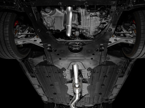AWE Tuning 2024 Acura Integra Type S DE5 FWD Touring Edition Exhaust w/ Triple Chrome Silver Tips - 3015-52335