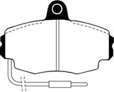 EBC 91+ Renault Clio Greenstuff Front Brake Pads - DP2426