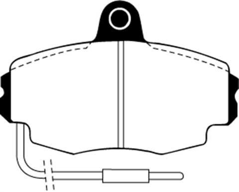 EBC 91+ Renault Clio Greenstuff Front Brake Pads - DP2426