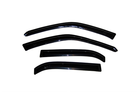 AVS 98-02 Chevy Prizm Ventvisor Outside Mount Window Deflectors 4pc - Smoke - 94033