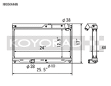 Koyo 93-95 Mazda RX-7 1.3L Turbo N-FLO (Dual Pass) Radiator - HH060644N