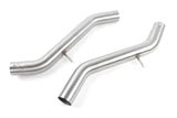 Dinan 23-26 BMW M2 (G87) Valved Axleback Exhaust System - Black Tips - D660-0100-BLK