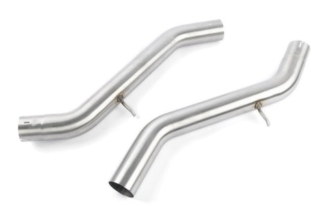 Dinan 23-26 BMW M2 (G87) Valved Axleback Exhaust System - Black Tips - D660-0100-BLK