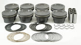 Mahle MS Piston Set Ford 283ci 3.571in Bore 3.543in Stroke 5.933in Rod .866 Pin 0cc 12 CR Set of 8 - 930256272