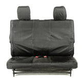 Rugged Ridge Ballistic Seat Cvr Rear Black 840D 07-10 JK 2Dr - 13266.05