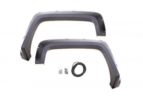 Lund 04-08 Ford F-150 (No Stepside) RX-Rivet Style Smooth Elite Series Fender Flares - Black (2 Pc.) - RX310SA