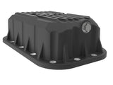 aFe POWER Pro Series Engine Oil Pan Black w/ Machined Fins Jeep Wrangler (JK) 12-18 V6-3.6L - 46-71450B